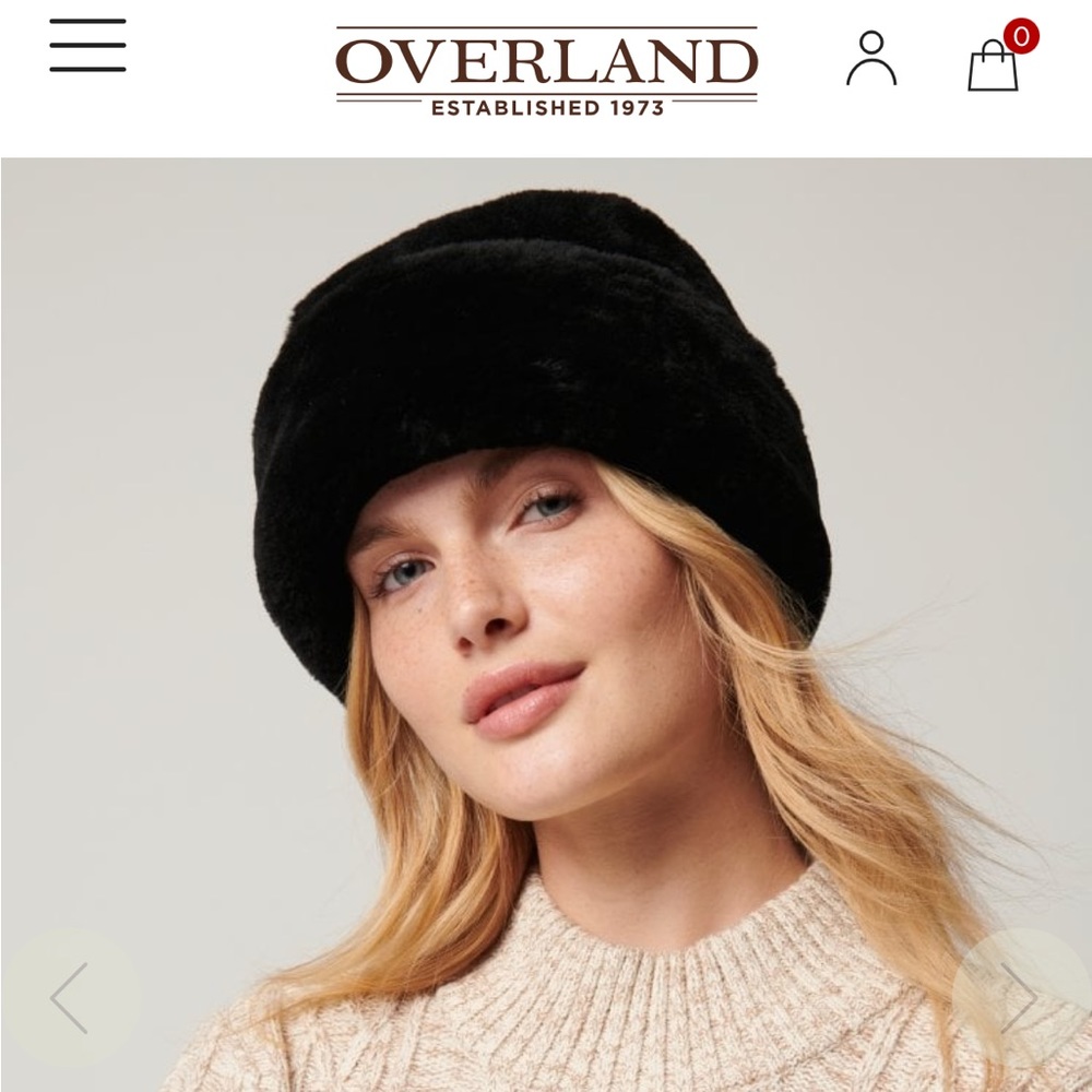 Mouton Shearling Beanie Hat